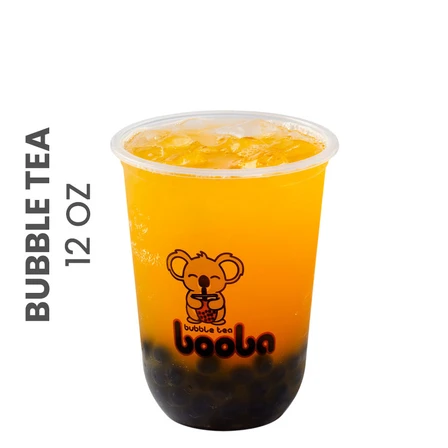 12 Oz Bubble Tea Plastik Bardak