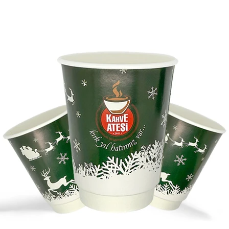 14 Oz Double Wall Karton Bardak