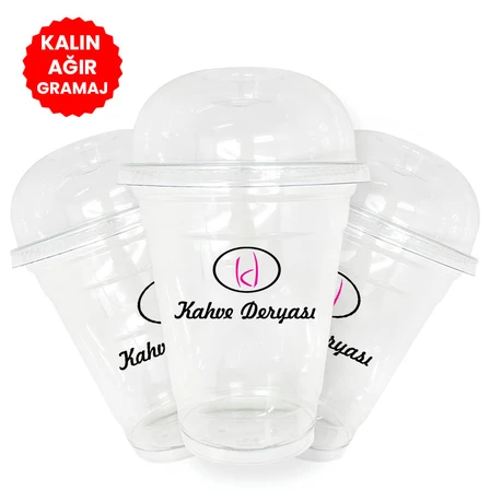 18 Oz Plastik Bardak ( Kalın Gramaj )