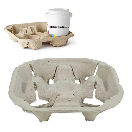 Karton Bardak Taşıyıcı 4'lü