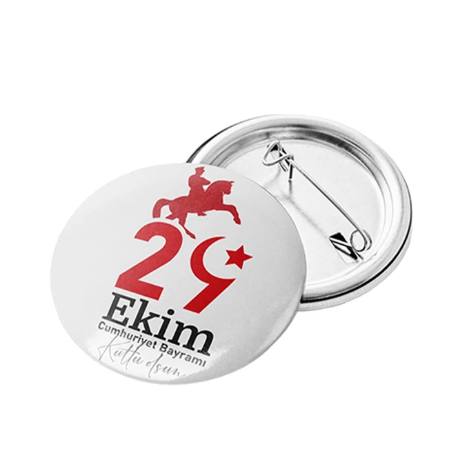 Buton İğneli Rozet (44 mm)