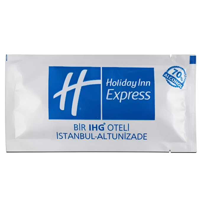 Tekli Islak Mendil 7x12 cm (Flexo Baskı)