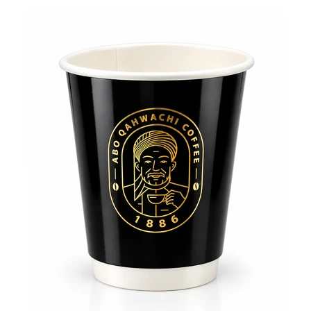 8 Oz Gold Serisi Double Wall Karton Bardak