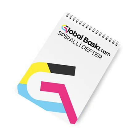 A5 Üstten Spiralli Bloknot