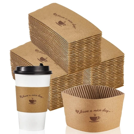 14-16 Oz Karton Bardak Tutacağı (Sleeve)