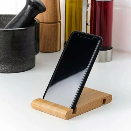 Ahşap Telefon ve Tablet Tutucu