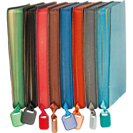 Esnek Deri Defter 13x21 cm - DFT1012 Krem