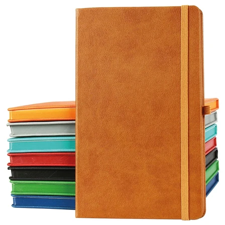 Kenar Boyalı Defter 13x21 cm - DFT1004 Ivory