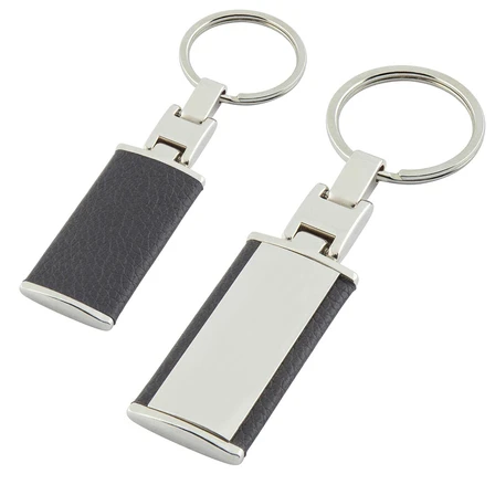 Metal Deri Anahtarlık - 9060