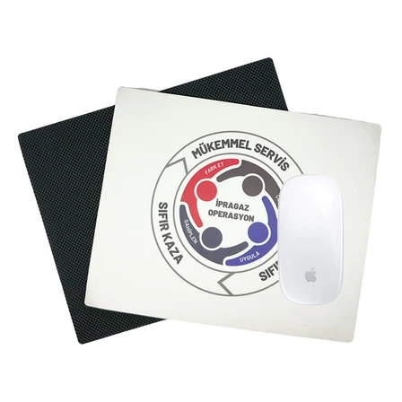 Dikdörtgen Kauçuk Mouse Pad