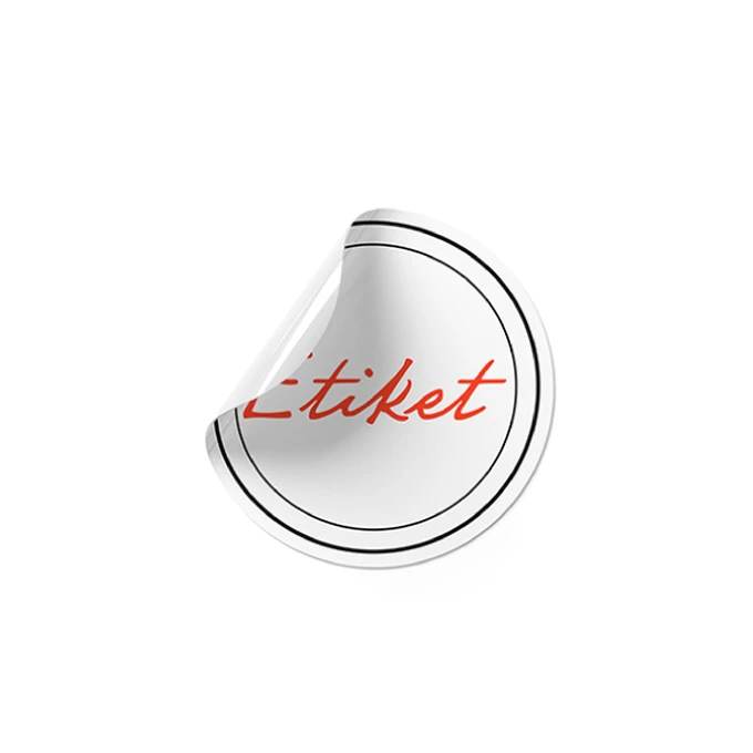 Yapışkanlı Sticker / Etiket
