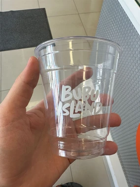 12 Oz Plastik Bardak ( Kalın Gramaj ) Örnek Çalışmaları