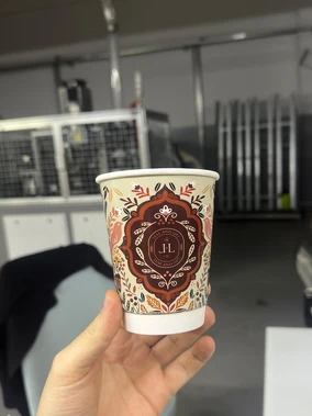 14 Oz Double Wall Karton Bardak Örnek Çalışmaları
