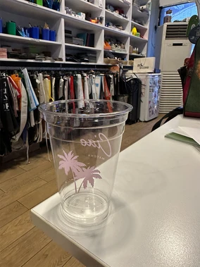 14 Oz Plastik Bardak ( Kalın Gramaj ) Örnek Çalışmaları