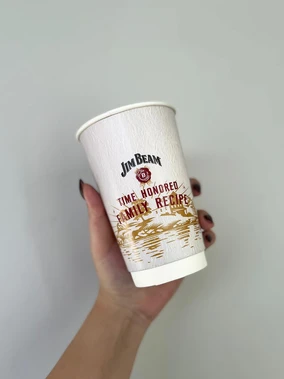 16 Oz Double Wall Karton Bardak Örnek Çalışmaları