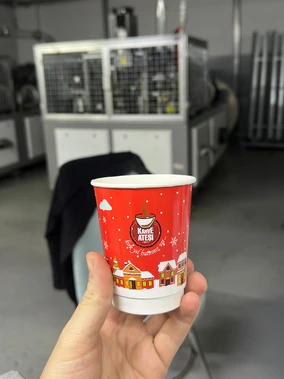 8 Oz Double Wall Karton Bardak Örnek Çalışmaları