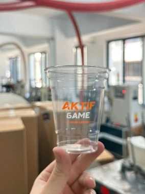 12 Oz Plastik Bardak ( Kalın Gramaj ) Örnek Çalışmaları