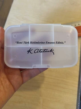 5'li İlaç Kutusu Örnek Çalışmaları