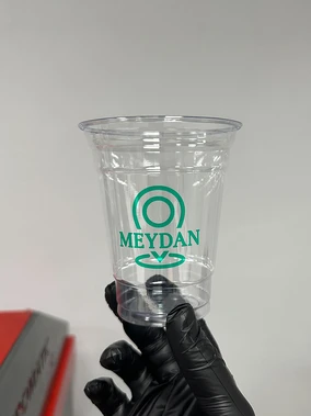 12 Oz Plastik Bardak ( Kalın Gramaj ) Örnek Çalışmaları