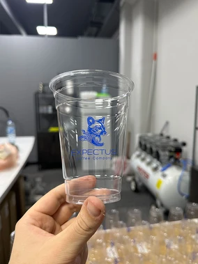 14 Oz Plastik Bardak ( Kalın Gramaj ) Örnek Çalışmaları