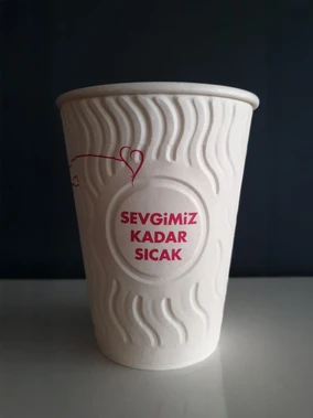 Kabartmalı Double Wall Karton Bardak Örnek Çalışmaları