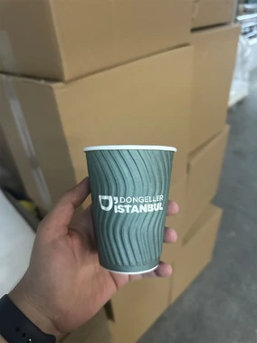 Kabartmalı Double Wall Karton Bardak Örnek Çalışmaları