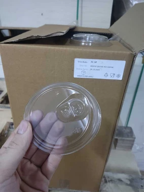 Pet Bardak Klipsli Kapak Örnek Çalışmaları