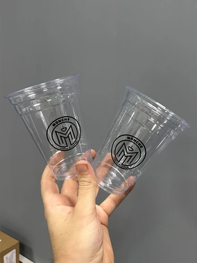 14 Oz Plastik Bardak ( Kalın Gramaj ) Örnek Çalışmaları