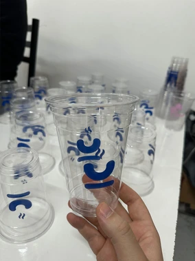 14 Oz Plastik Bardak ( Kalın Gramaj ) Örnek Çalışmaları