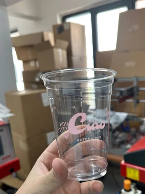 12 Oz Plastik Bardak ( Kalın Gramaj ) Örnek Çalışmaları