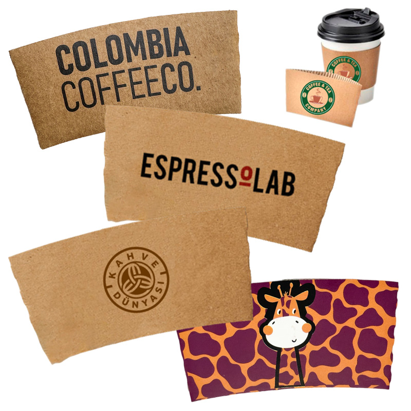 8-12 Oz Karton Bardak Tutacağı (Sleeve)