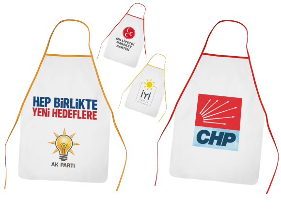 Seçim Ürünü Tela Mutfak Önlüğü